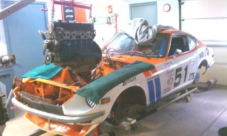 Rebuilding the race car for sale. Moving from 4 wheels to three wheeled avocation!