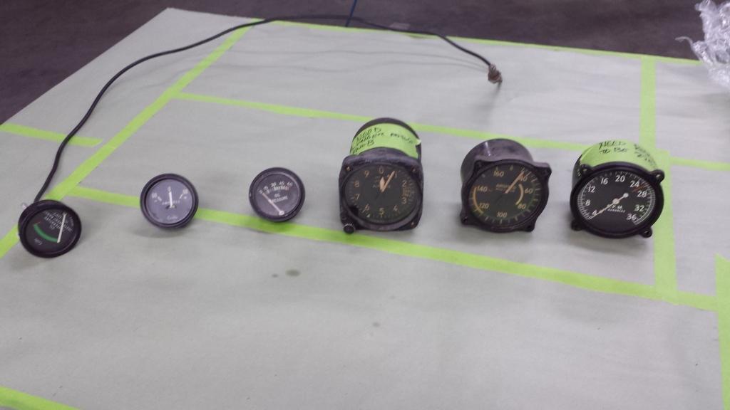 Original gauges to be sent out for refurbishment