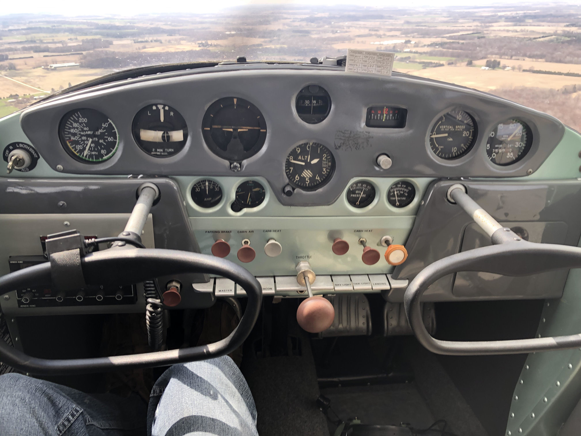 1947-48 Cessna 140 Instrument Panel Questions - The Cessna 120-140 ...