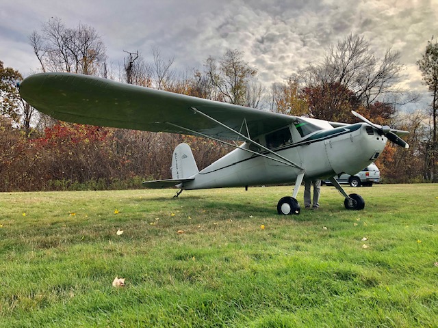 1946 Cessna 140 NC72740 at Waterbury N41