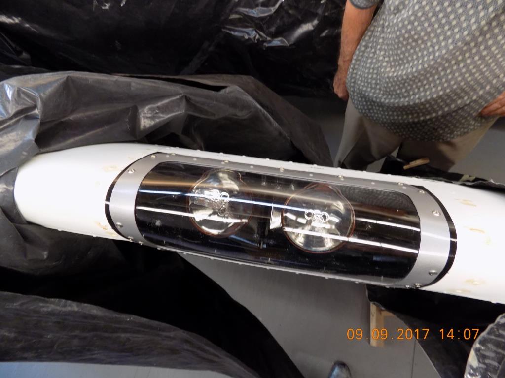 LE Landing Light Installed after Painting Interior Black.JPG