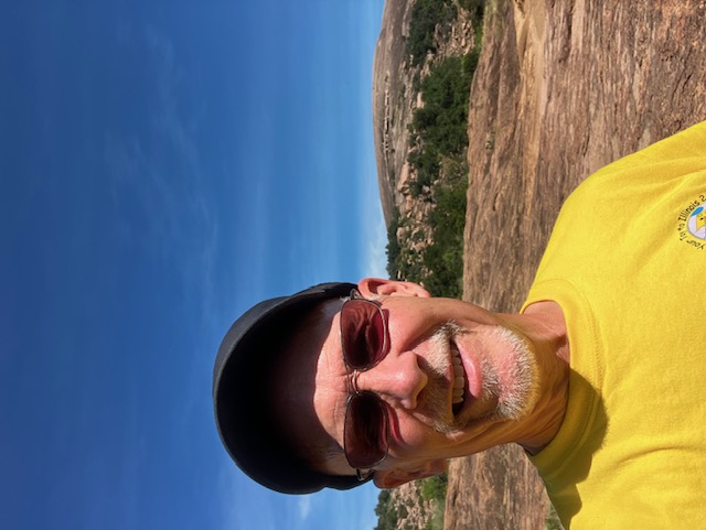 At Enchanted Rock,  NE of Fredricksburg