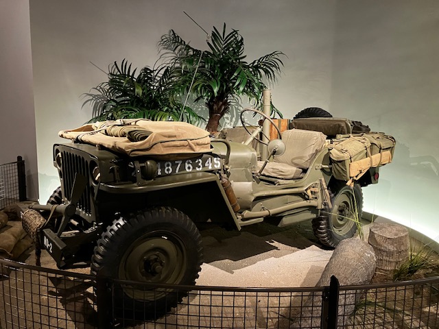 Pacific Museum,  they had an excellent WWII musuem, complete with PT boat,  Avenger etc