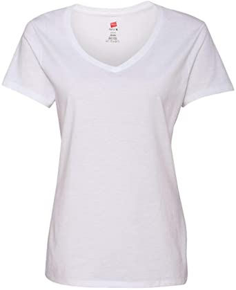 Women’s White Association Logo V-Neck T-Shirt | Cessna 120-140 Association