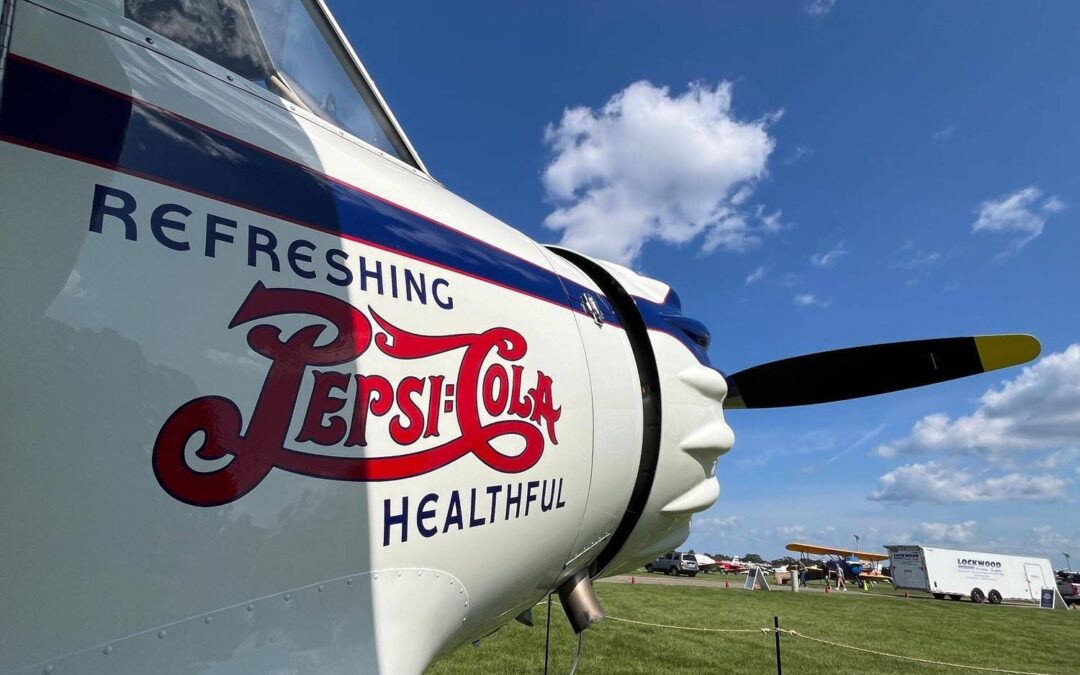 Pepsi Stinson SR-7 Turns Heads at EAA AirVenture