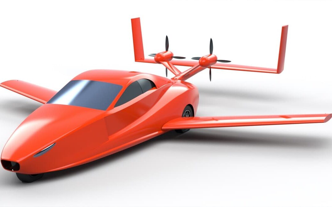 New design revealed for flying car