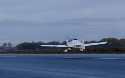 First flight for electric trainer aircraft