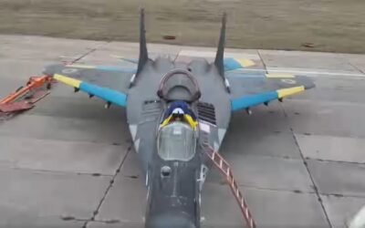 ​Ukrainian Air Force Reveals Black MiG-29