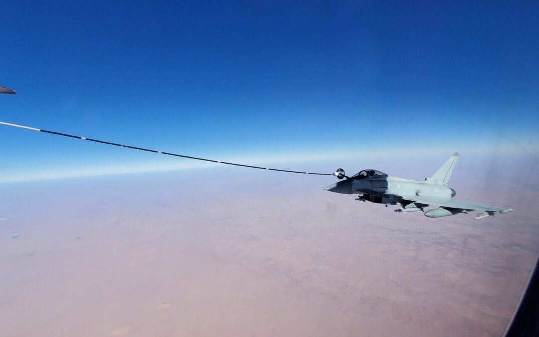 ​Royal Air Force Conducts a First Air-to-Air Refueling With German Tanker