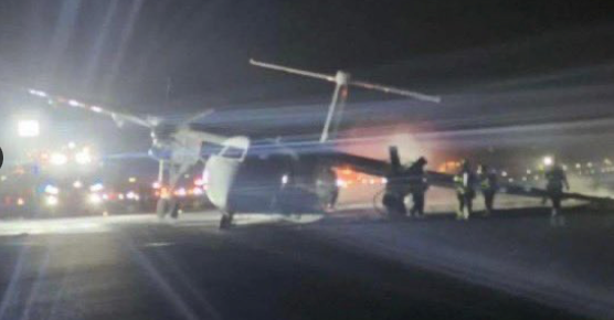 Dash-8 Gear Collapse In Halifax 