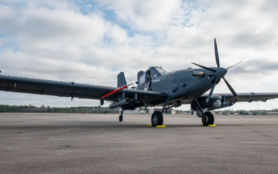 Air Force’s Newest Taildragger Honors Skyraider Heritage 