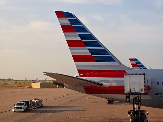 American Airlines Jet Catches Fire In Denver 